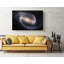 Barred Spiral Galaxy Space - Reproduction sur toile tendue - Reproduction sur toile tendue-1722379249