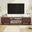 Meuble télé moderne, rangement et tablettes ouvertes pour téléviseur de 70 po Modern-1253013489