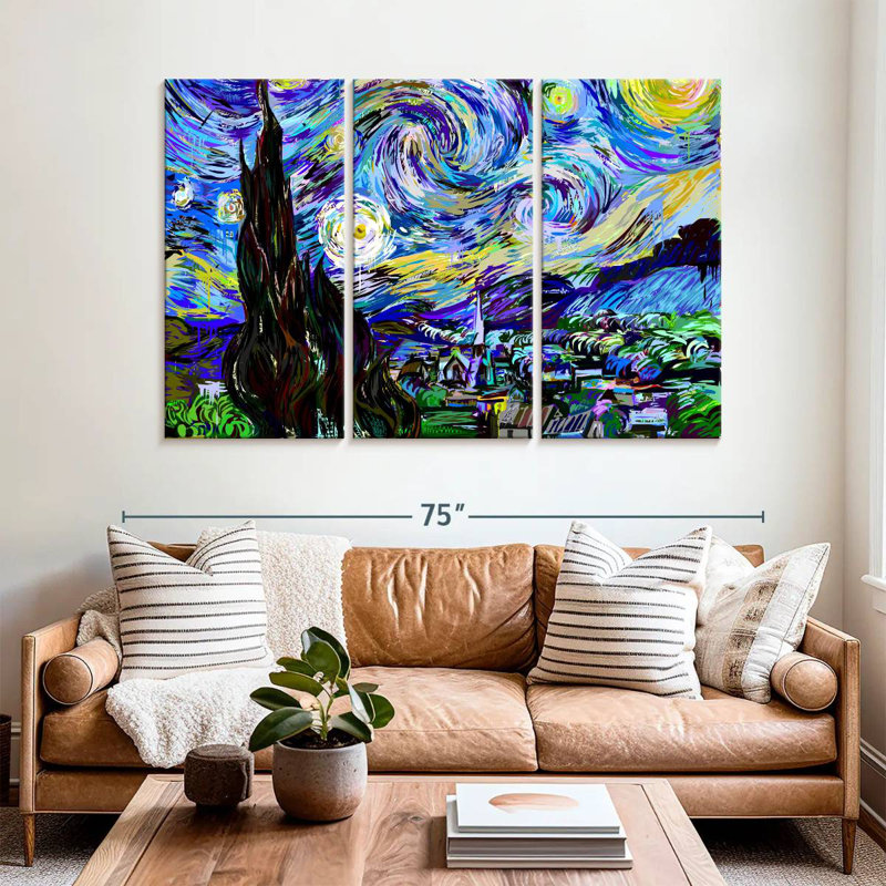 Avery Starry Night 2019, 42" H x 65" W