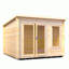 Emneth 10 x 10 Ft. 19 mm Log Cabin