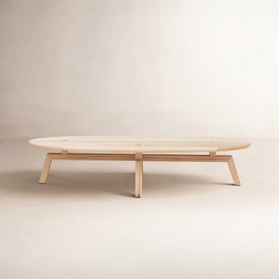 Solana 59" Walnut Coffee Table
