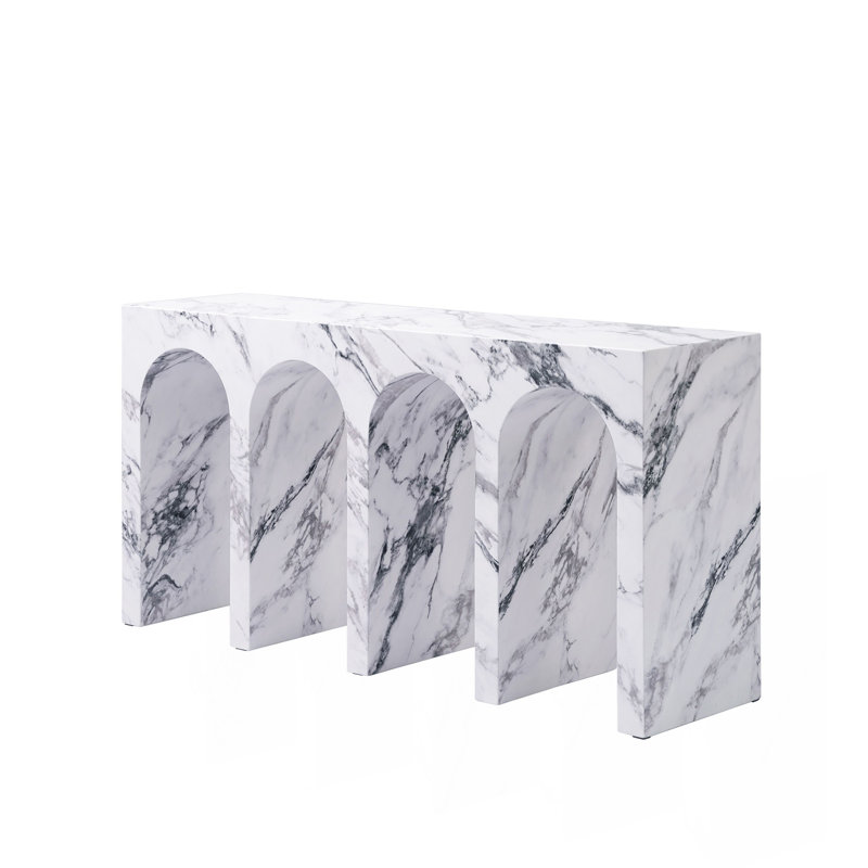 Engineered Stone Console Table