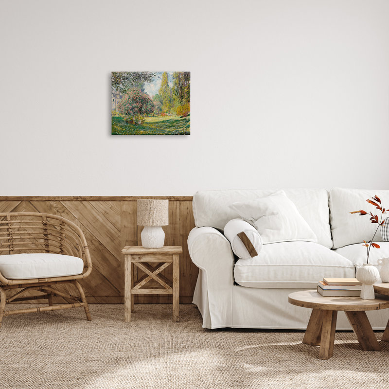Impressionniste impressionnant sur toile, impressionnant, H 16 po x l 20 po x P 1,5 po