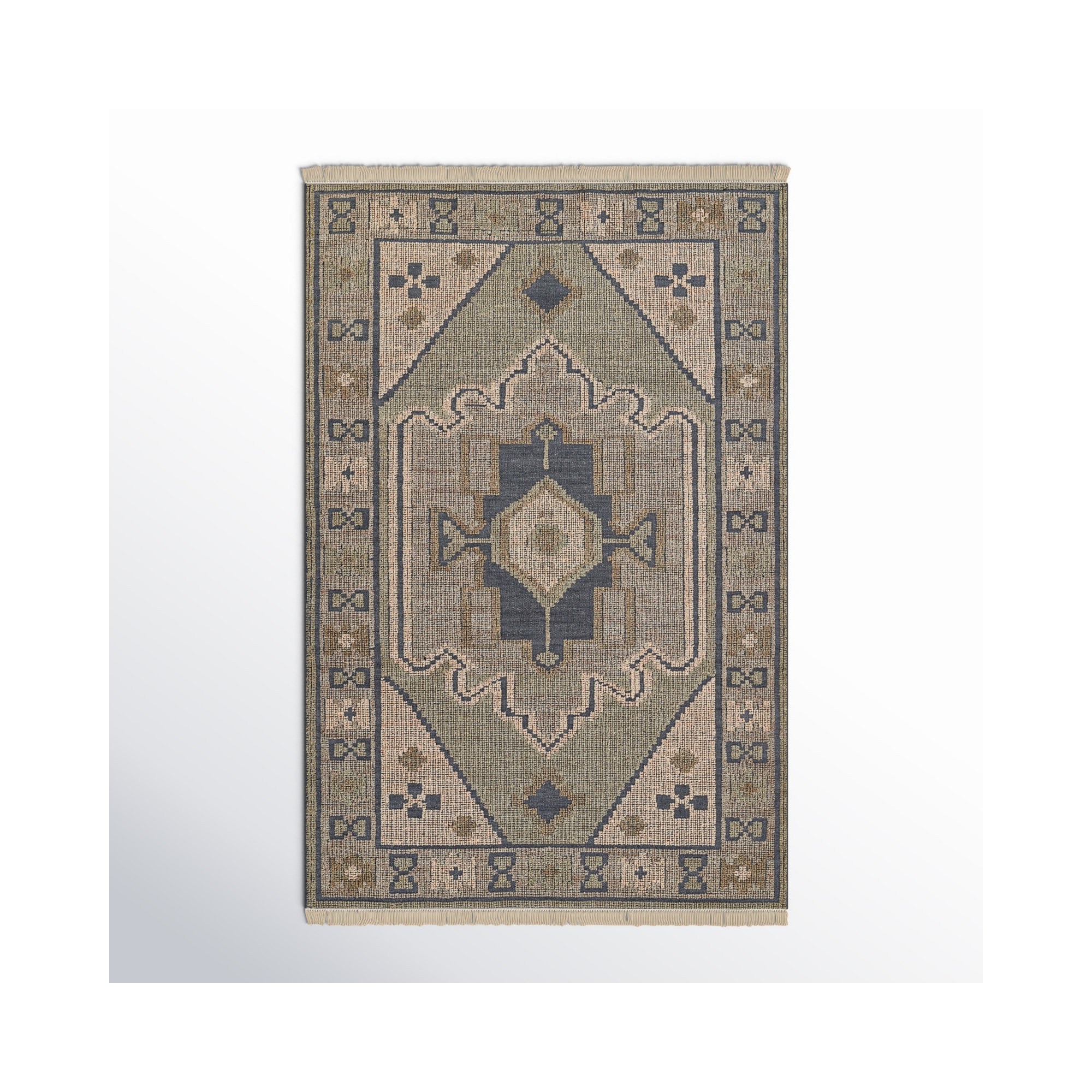 Aris Handmade Rug, Rectangle 3'6" x 5'6"
