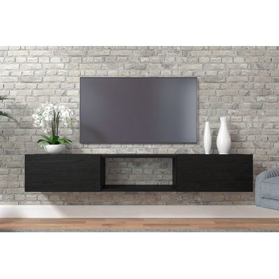 Sculley 71'' Floating TV Stand Up to 80" TV's Wall Mounted Media Console