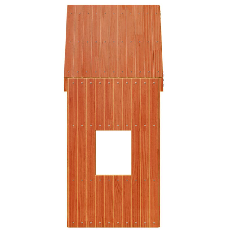 Arely Bunk Bed Accessories, Wax Brown, 139.5cm H x 60cm L x 99cm W