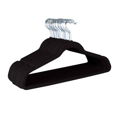 TIMMY Coat Hanger 30 Pack Heavy Duty Plastic Hangers with Non-Slip