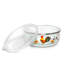 Ensemble de 2 contenants alimentaires Rooster Enamelware