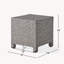 Table basse en osier / rotin Arville-1465198000