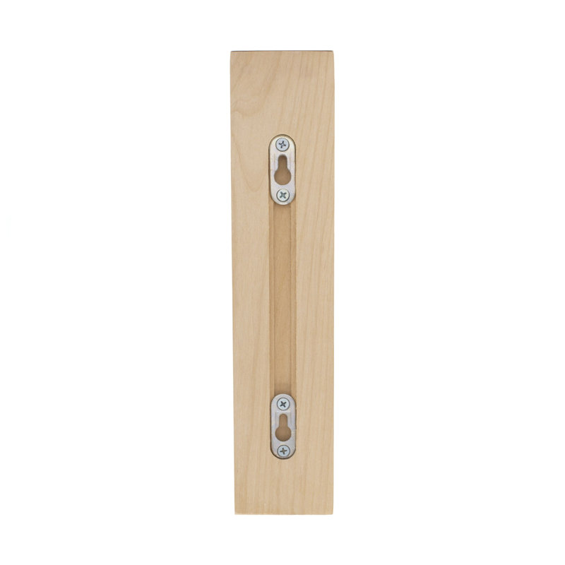 12" Alder Solid Wood Traditional Bracket Corbel