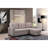 Reversible Sleeper Sectional In Gray With Cell Phone Pocket , Storage Chaise & 34.38 In. Height Characteristic