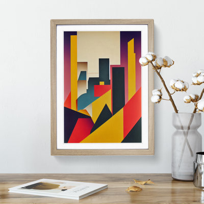 The Abstract Architecture No.5 Skyscraper - Wall Art