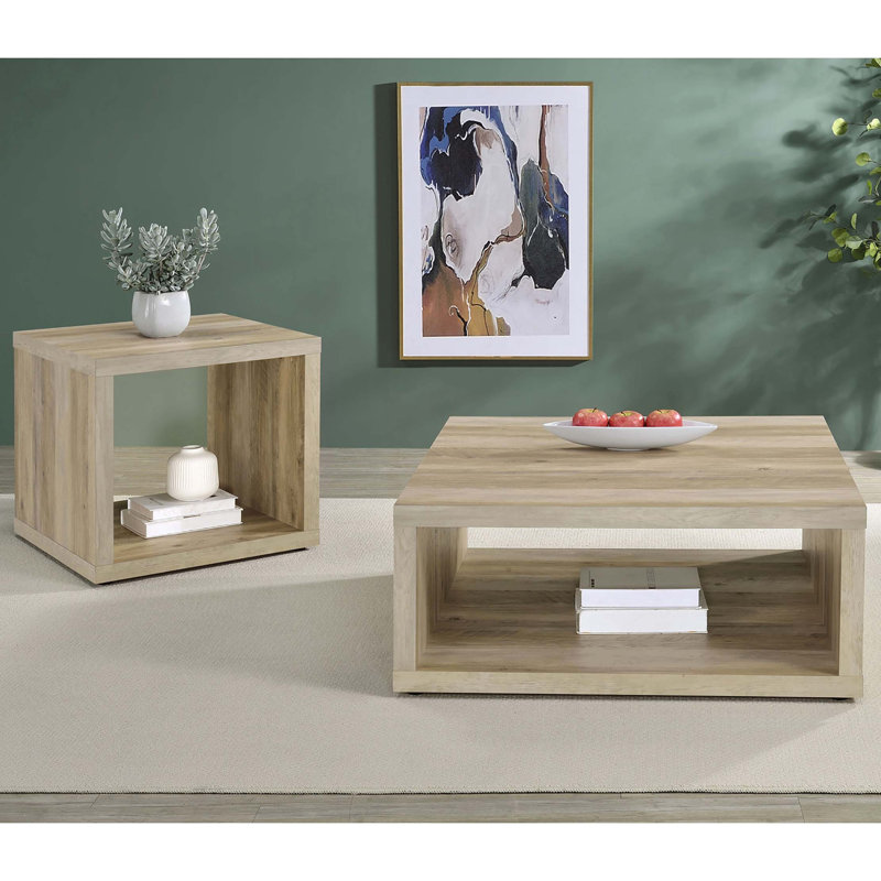 Ensemble de tables basses 2 pièces Rustic, Pinède