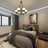 6-light  Dimmable Sputnik Modern Linear Chandelier