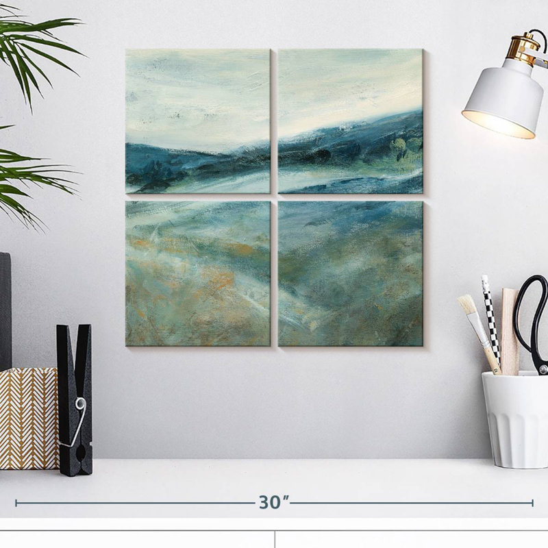 Distant Shadows II, 18" H x 18" W