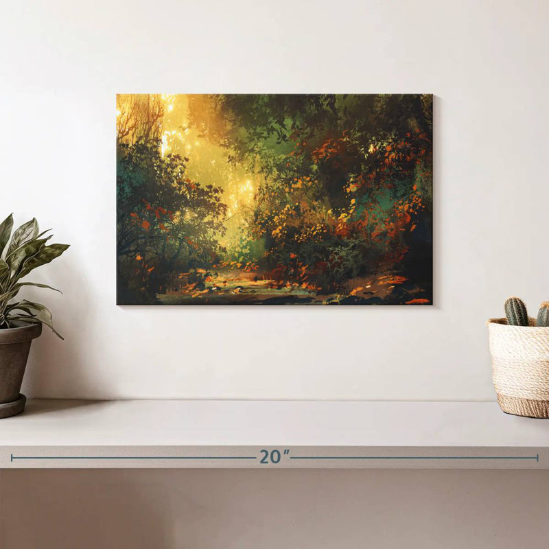 Alvord Spring In The Forest, 8'' H x 12'' W