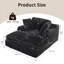 Oversized Cloud Chaise Lounge With Cup Holders & Side Pocket, No Assembly Required, Corduroy-321120778