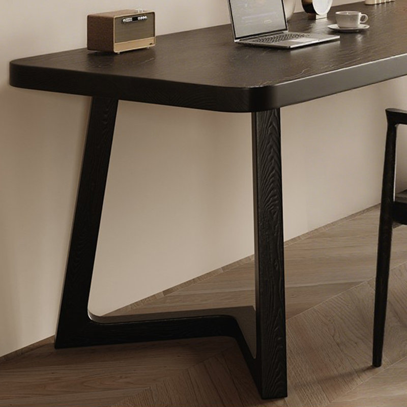 Picture color Rectangular Solid Wood writing desk, 29.53" H x 78.74" W x 23.62" D