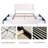 Jeilyn Upholstered Platform Drawer Storage Bed-715103005-715103003