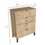 Commode standard 30 po à quatre tiroirs-110218267