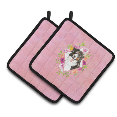 Ensemble de cuisinier poignée 2 pièces caroline trésors sheltie