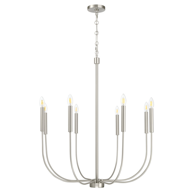 Lustre, Nickel brossé