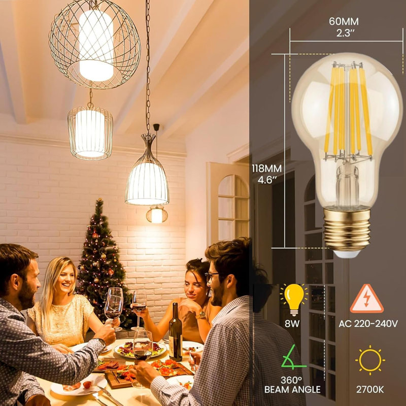 8 W 2700 K LED Smart Bulb