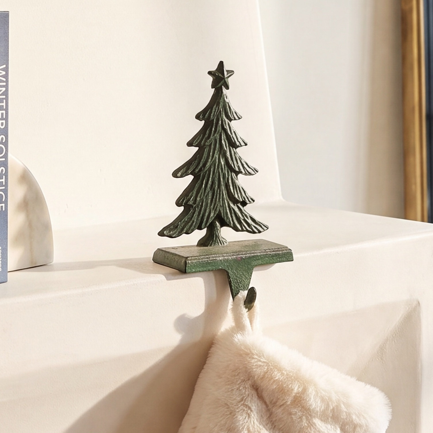 Cast Iron Stocking Holder