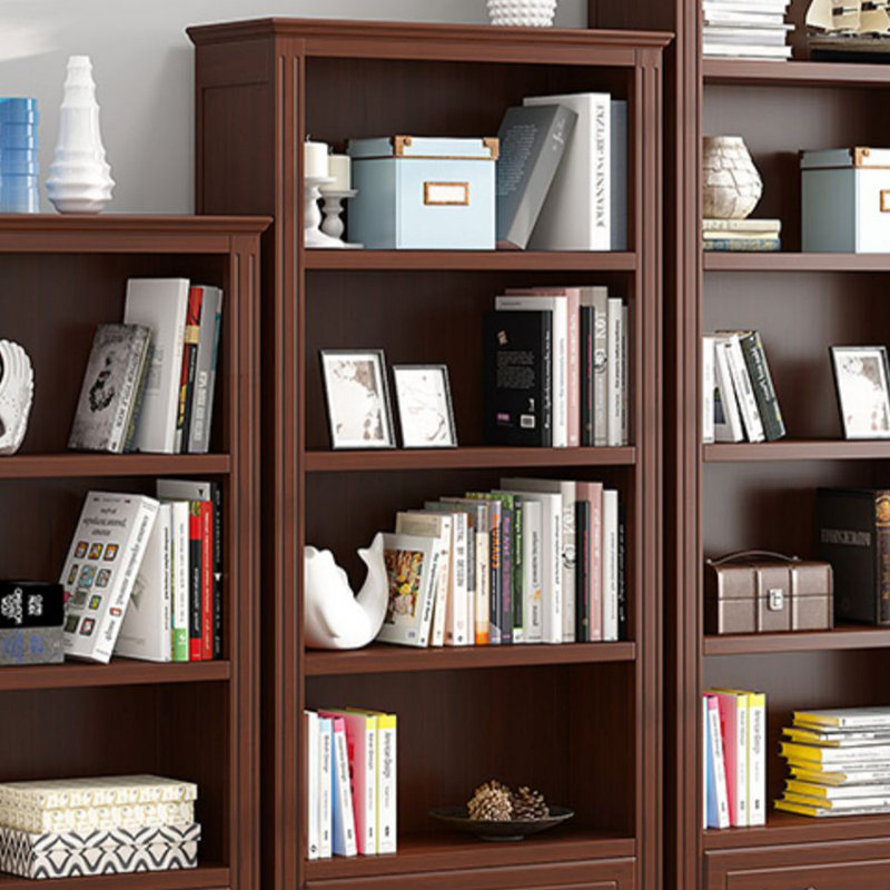 Swapnil, (4 tablettes) H 68,9 po x l 31,5 po x P 12,2 po, Marron foncé
