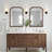 Ancalin Solid Wood Arched Wall Mirror-1845612158-1878162618