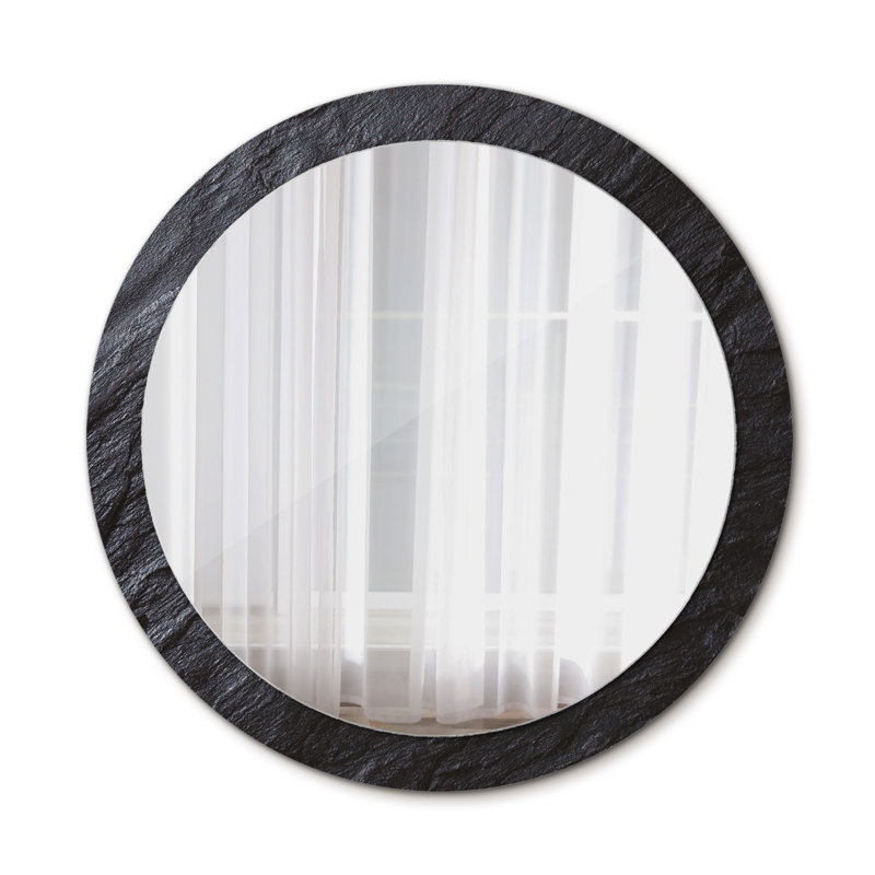 Huldar Glass Flat Wall Mirror, 90cm H x 90cm W