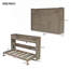 Lit escamotable simple TG avec bureau, lumière DEL et station de charge USB-190926680