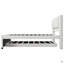 Lit plateforme double avec lit gigogne