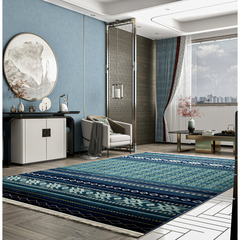 Tapis intérieur / extérieur en laine Inamae, Rectangle 2 pi x 3 pi