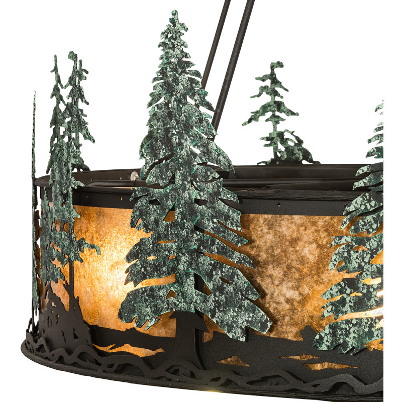 Rustic Lodge Chandelier