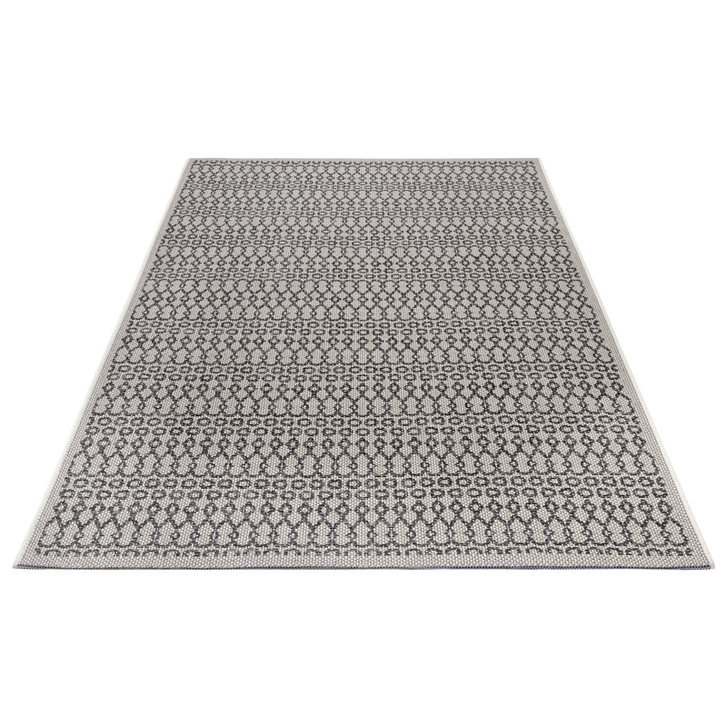 Vanti Beige/Grey Rug, Rectangle 63 x 120 cm