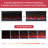 3 Sided Glass Electric Fireplace Multicolors,Inserts And Remote&App Control,Heater And Multicolors Flame Effect Combination,DIY Log&Crystal Combination-1155432922