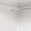 Armoire murale moderne de 27,35 po, blanche, avec trois rangements et motif tissé pour le salon, la salle de bain, la salle de remise en forme, armoire de rangement blanche, 27,35 po, vestibule design, salle de bain et salle à manger-822426123