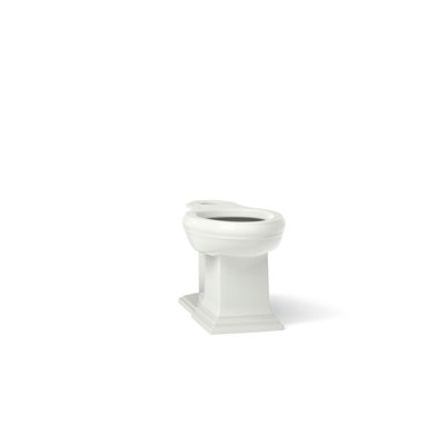Cuvette de toilette allongÃ©e Comfort Height de la marque Memoirs avec siphon apparent