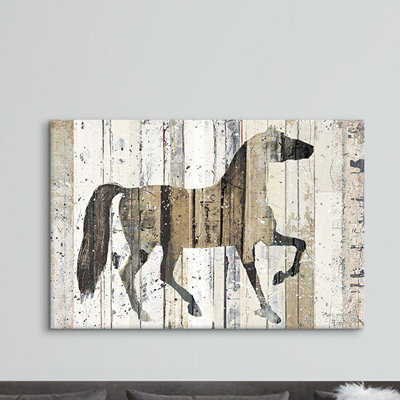 «Dark Horse», impression sur toile