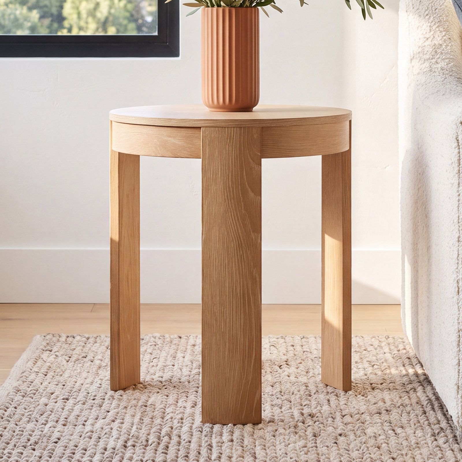 Payton 20" End Table, Natural