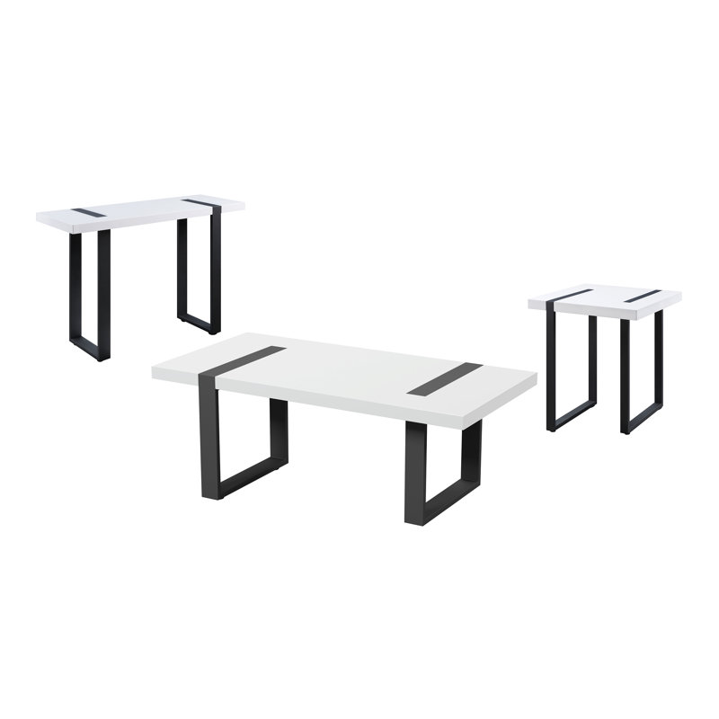 Ensemble de tables basses 3 pièces Atreau