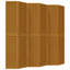 Aleinah 215cm W 6 - Panel Solid Wood Folding Room Divider-220551949