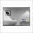 36X24 Inch Black Rectangular Bathroom Mirror With Beveled Edge, Rust-Resistant Frame, And Versatile Installation Options