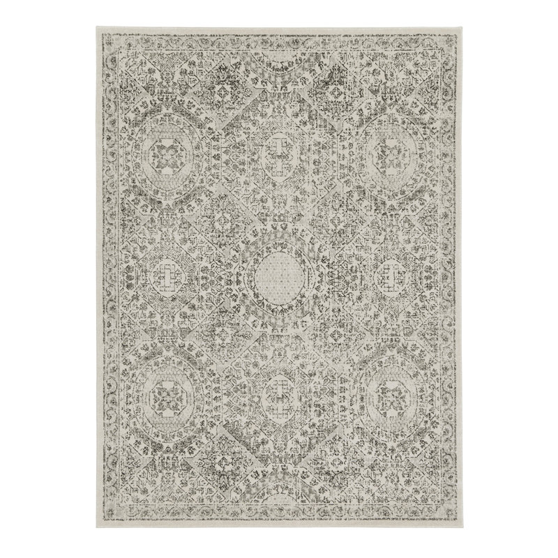 Fynn Oriental Area Rug, Rectangle 61 x 91cm