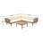 Outdoor Sectional Sofa Set