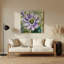 Art mural en métal Botanical Passion Flower-1178250634