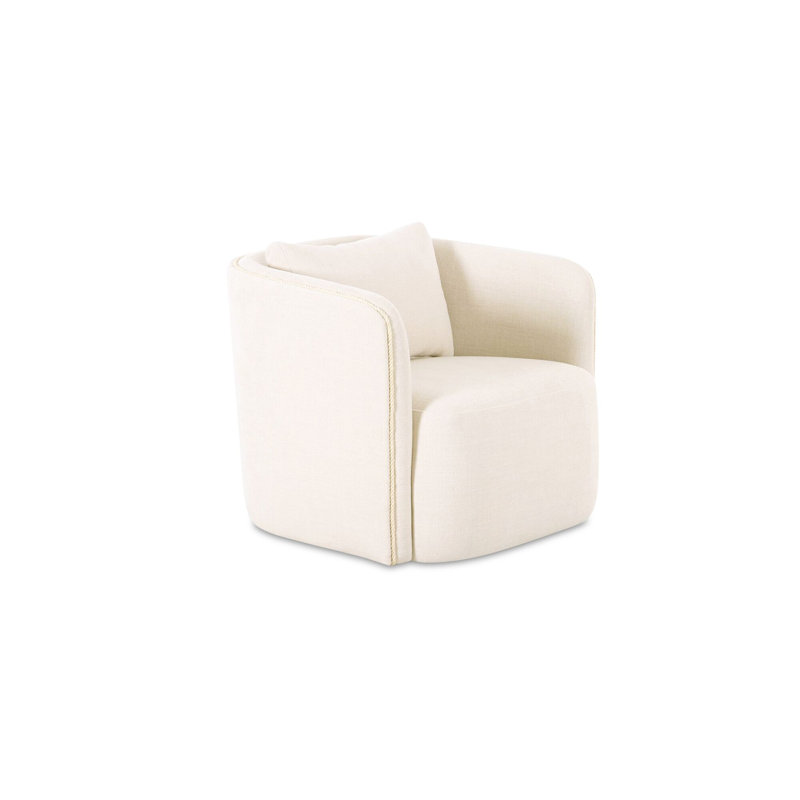 Cecil Accent Chair Tapestry, Cream