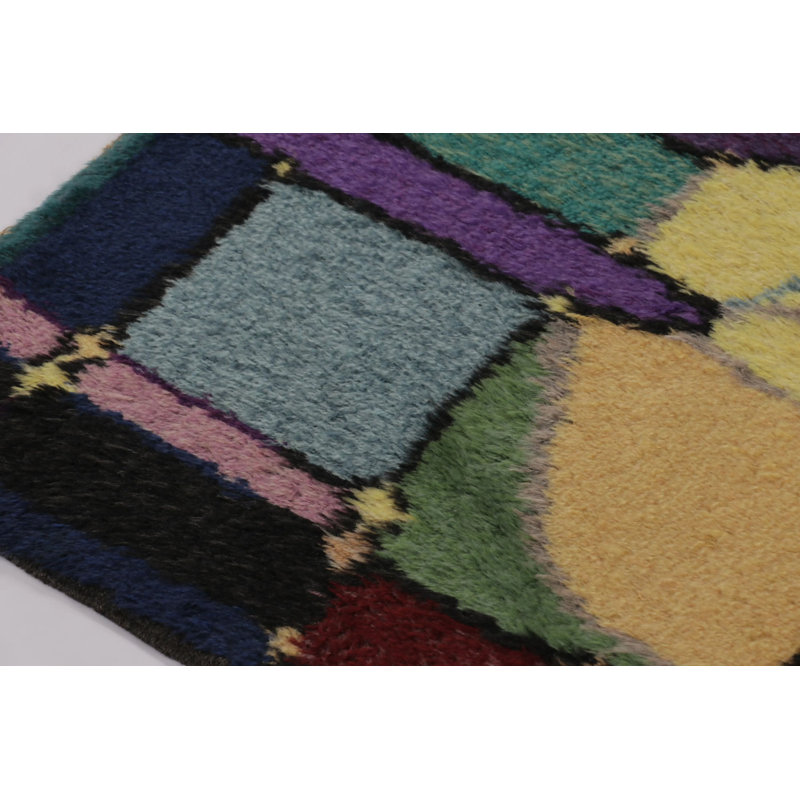 Vintage One-of-a-Kind 3'9" X 6'4" Hand Knotted Area Rug