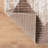 Beige Brown Geometric Stripe Area Rug-24448617